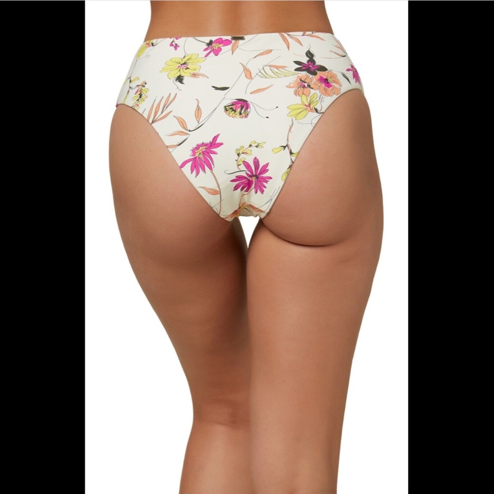 NWT O'Neill [ Large ] Rio Floral High Waist‎ Swim Bottoms - Picture 12 of 12